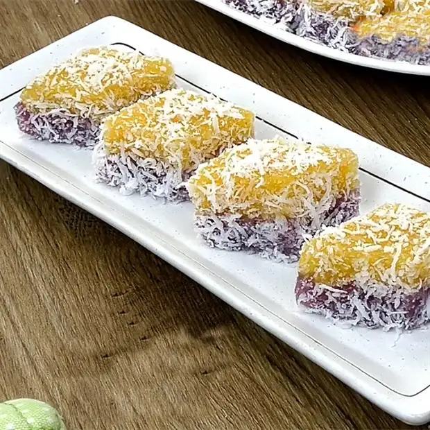 Cách làm 2 cách làm bánh sago khoai lang bùi béo, dẻo mịn, cực hấp dẫn Hình ảnh món 2 cách làm bánh sago khoai lang bùi béo, dẻo mịn, cực hấp dẫn - Công thức nấu ăn chi tiết