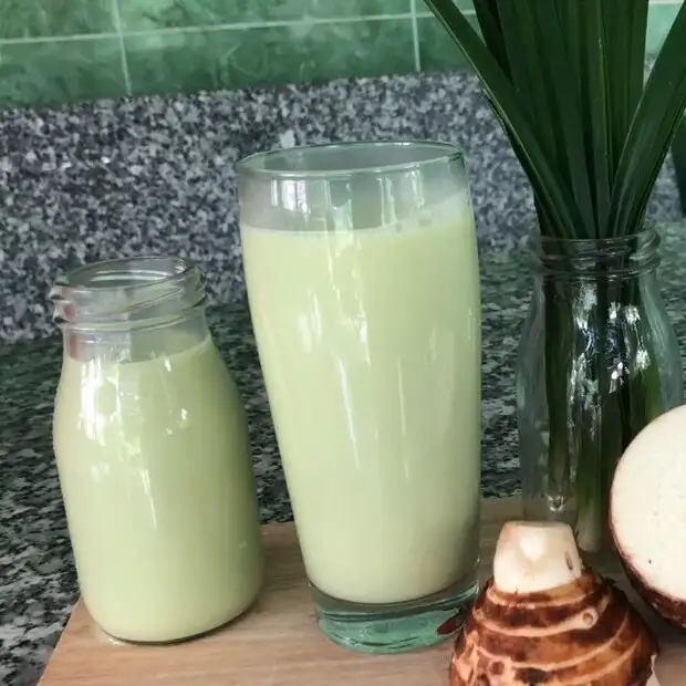 Cách làm 3 cách làm sữa khoai môn thơm béo, bùi ngậy siêu bổ dưỡng Hình ảnh món 3 cách làm sữa khoai môn thơm béo, bùi ngậy siêu bổ dưỡng - Công thức nấu ăn chi tiết
