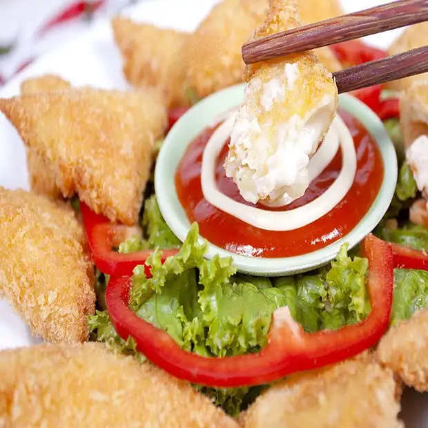 Cách làm Cách làm chả giò Triều Châu chay giòn ngon lạ miệng siêu đơn giản Hình ảnh món Cách làm chả giò Triều Châu chay giòn ngon lạ miệng siêu đơn giản - Công thức nấu ăn chi tiết