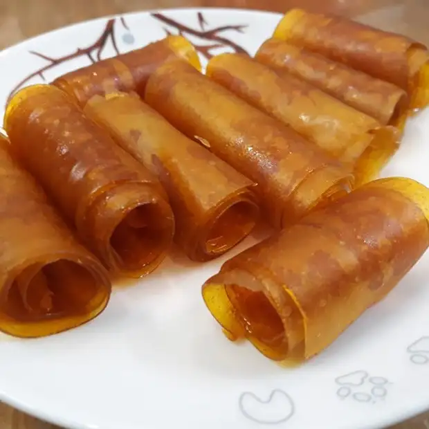 Hình ảnh món Cách làm bánh tráng xoài Nha Trang dẻo mềm, ăn là ghiền đơn giản tại nhà - Công thức nấu ăn chi tiết