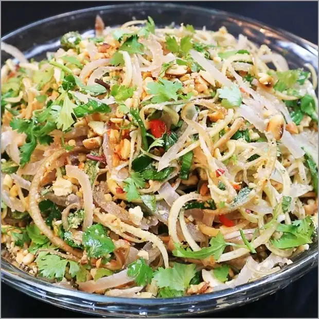 Cách làm 3 cách làm gỏi da heo ngon hấp dẫn dễ làm đơn giản ăn là ghiền Hình ảnh món 3 cách làm gỏi da heo ngon hấp dẫn dễ làm đơn giản ăn là ghiền - Công thức nấu ăn chi tiết