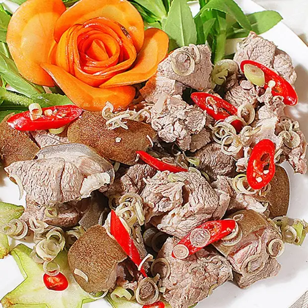 Hình ảnh món Cách làm thịt trâu xào tỏi, thịt trâu xào rau cần và thịt trâu xào sả ớt - Công thức nấu ăn chi tiết