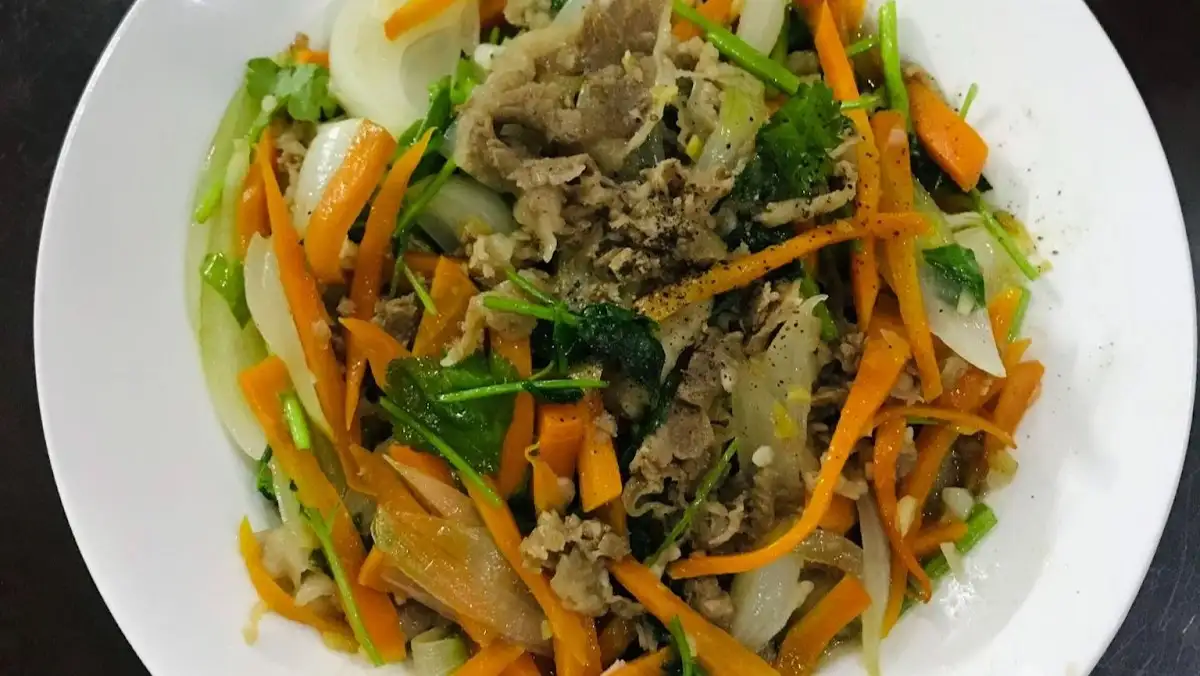 Hình ảnh món Cách làm thịt bò xào cà rốt thơm ngon, đậm vị cực bắt cơm - Công thức nấu ăn chi tiết