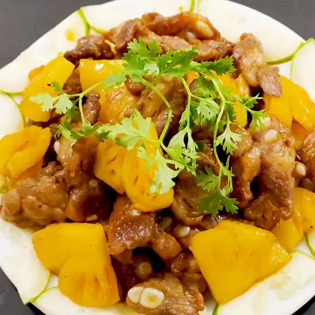 Cách làm 2 cách làm sườn xào dứa (thơm) chua ngọt thơm ngon đậm đà Hình ảnh món 2 cách làm sườn xào dứa (thơm) chua ngọt thơm ngon đậm đà - Công thức nấu ăn chi tiết