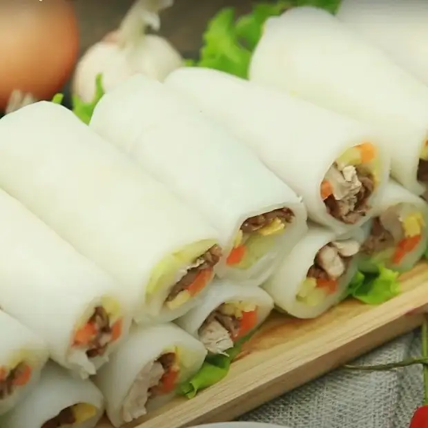 Cách làm 2 cách làm phở cuốn thập cẩm và ngũ sắc mới lạ độc đáo cực ngon Hình ảnh món 2 cách làm phở cuốn thập cẩm và ngũ sắc mới lạ độc đáo cực ngon - Công thức nấu ăn chi tiết