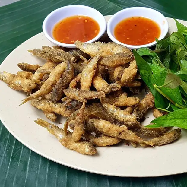 Hình ảnh món Cách làm cá linh chiên giòn chấm sốt mắm me thơm ngon, lạ miệng - Công thức nấu ăn chi tiết