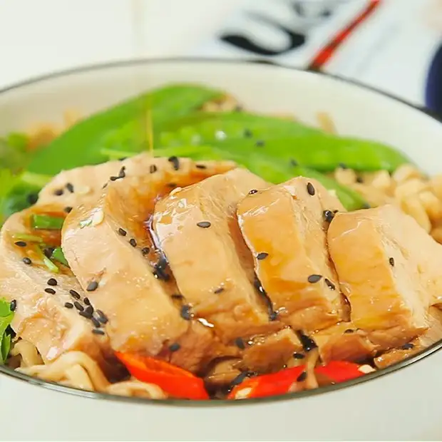 Cách làm 2 cách nấu mì udon gà và kim chi đậm đà, thơm phức cực ngon miệng Hình ảnh món 2 cách nấu mì udon gà và kim chi đậm đà, thơm phức cực ngon miệng - Công thức nấu ăn chi tiết
