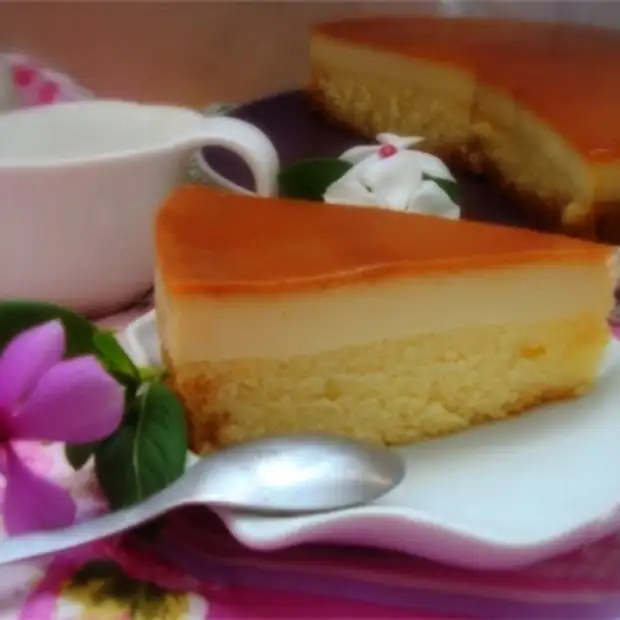 Cách làm Cách làm bánh bông lan flan bằng nồi chiên không dầu thơm ngon mềm mịn Hình ảnh món Cách làm bánh bông lan flan bằng nồi chiên không dầu thơm ngon mềm mịn - Công thức nấu ăn chi tiết