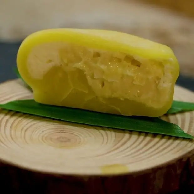 Hình ảnh món Cách làm bánh mochi nhân kem sầu riêng thơm ngon, dẻo mịn, ăn là ghiền - Công thức nấu ăn chi tiết