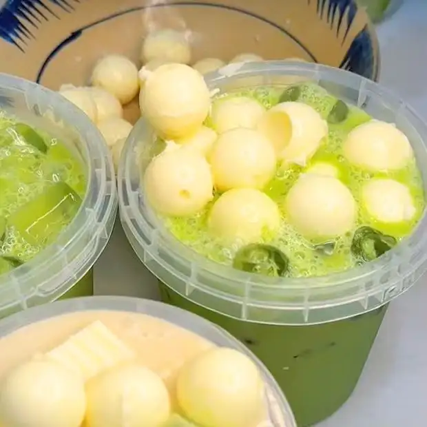 Hình ảnh món 2 cách làm cheese ball topping trà sữa béo ngậy thơm ngon với nồi inox - Công thức nấu ăn chi tiết