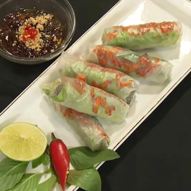 Hình ảnh món 2 cách làm bò bía chay thơm ngon đơn giản tại nhà - Công thức nấu ăn chi tiết