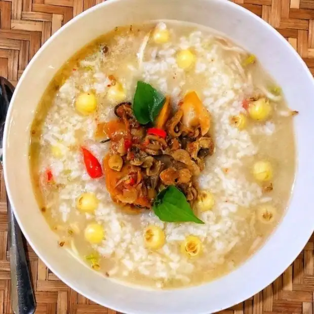 Cách làm 2 Cách nấu cháo sò lông ngọt nước, dai ngon dinh dưỡng cho cả nhà Hình ảnh món 2 Cách nấu cháo sò lông ngọt nước, dai ngon dinh dưỡng cho cả nhà - Công thức nấu ăn chi tiết