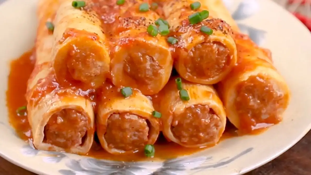 Hình ảnh món 2 cách làm măng nhồi thịt sốt cà mới lạ thơm ngon đơn giản cho bữa cơm - Công thức nấu ăn chi tiết